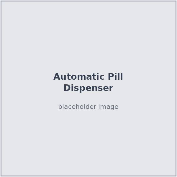 Automatic pill dispenser with alarms