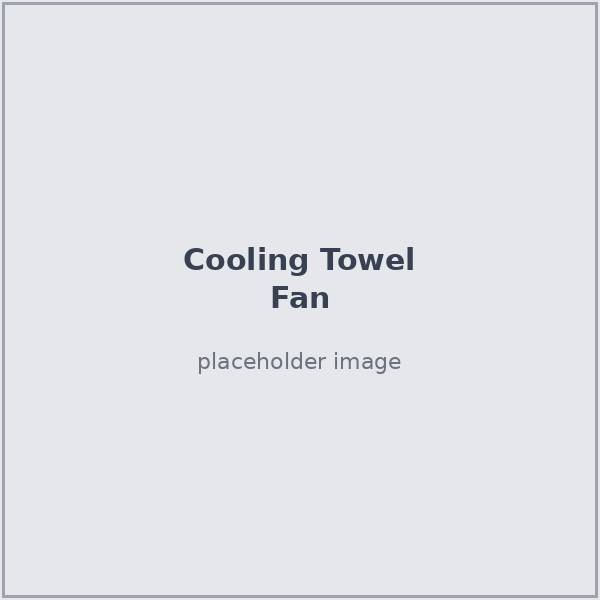 Cooling towel and personal neck fan