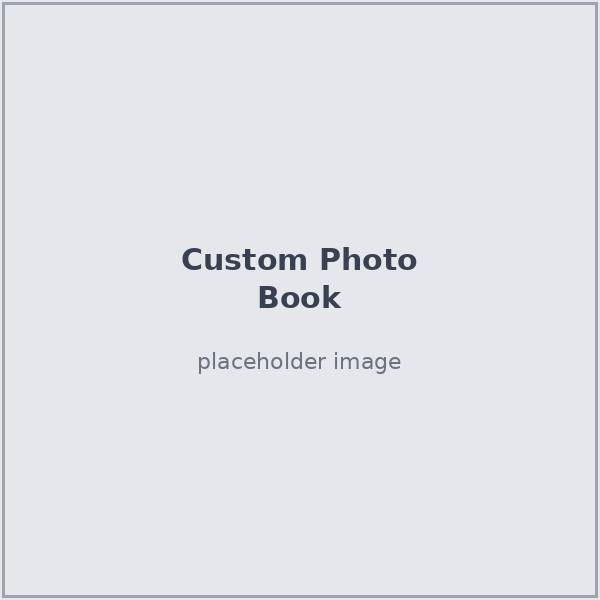 Custom photo book of family