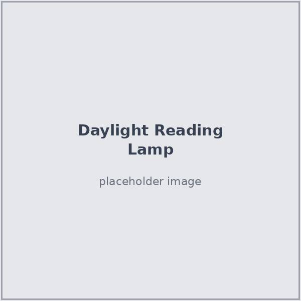 Bright daylight LED reading lamp