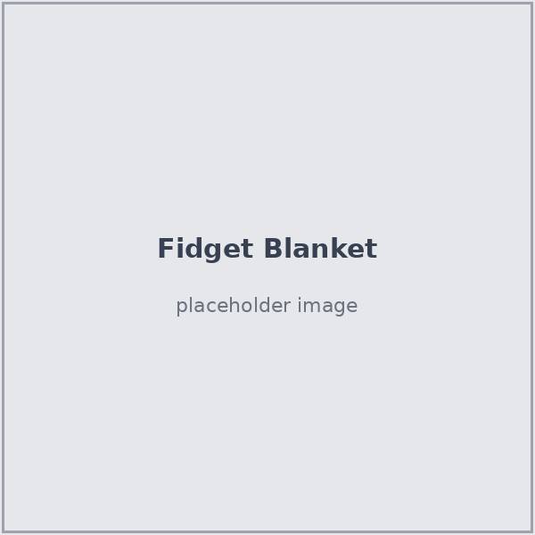 Activity and fidget blanket