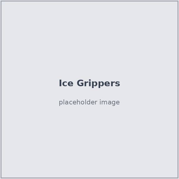 Ice grippers and traction cleats