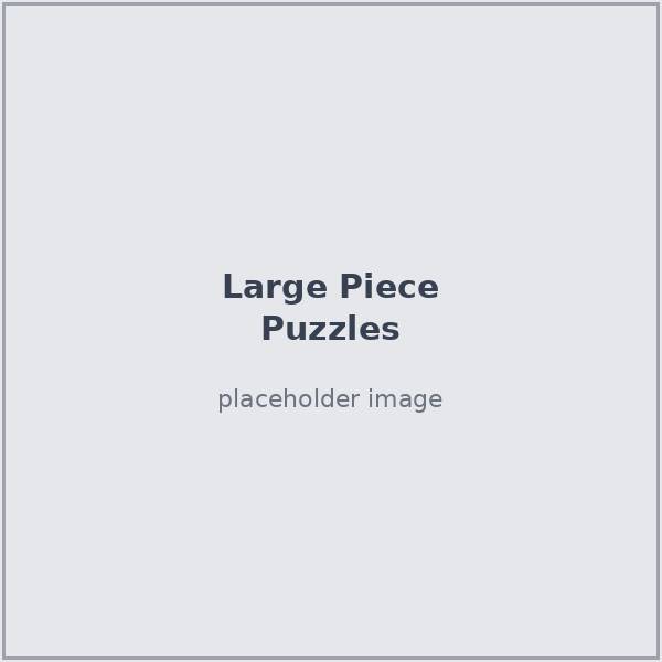 Large-piece jigsaw puzzles