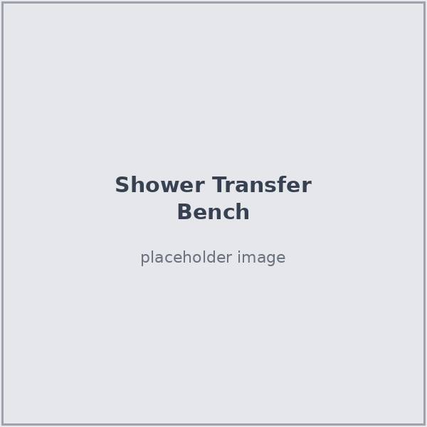 Shower transfer bench