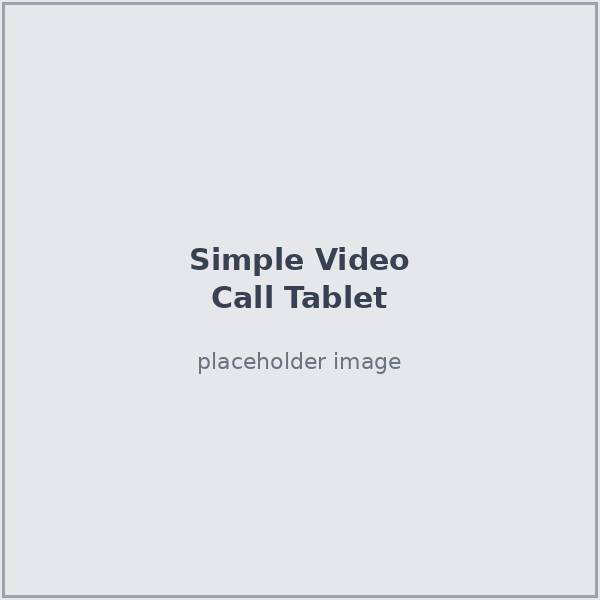 Simple video-call tablet