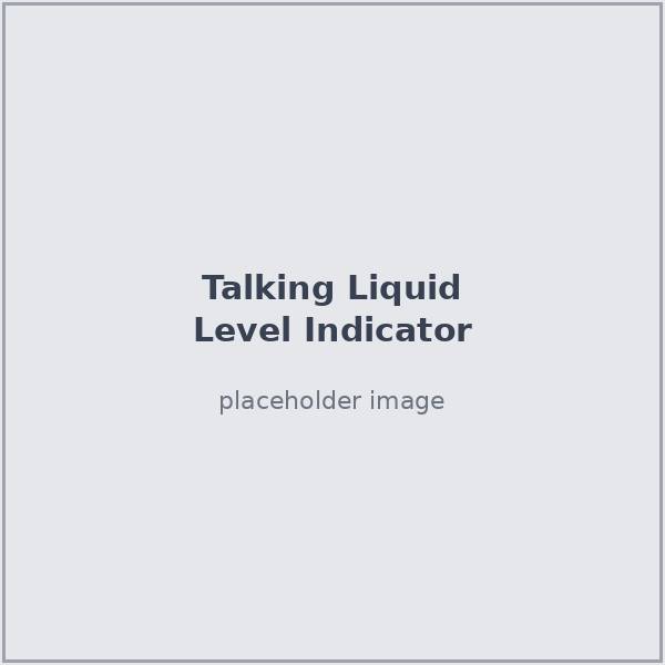 Talking liquid level indicator