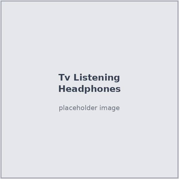 Wireless TV listening headphones