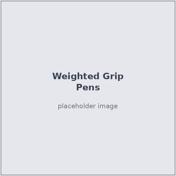 Weighted easy-grip pens