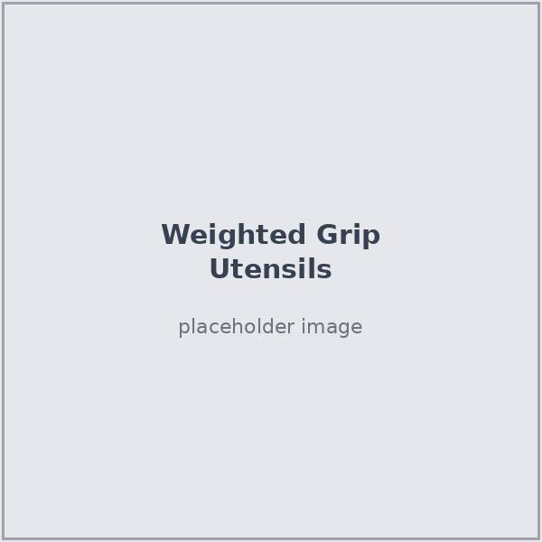 Built-up weighted easy-grip utensils