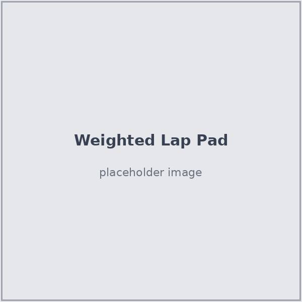 Weighted lap pad